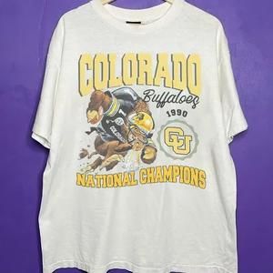 Game Day 90S University Of Colorado Buffaloes Football Shirt